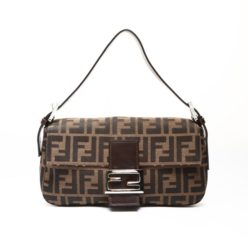 Fendi Shoulder Bag Zucca Mamma