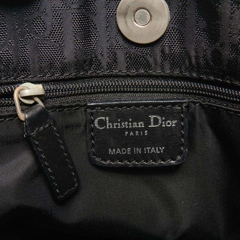 Dior Handbag Canvas Trotter Ribbon