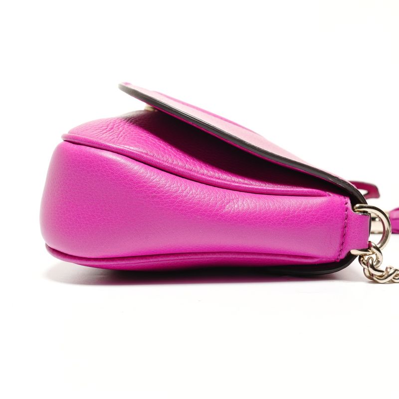 Gucci Shoulder Bag Soho Stitch Fringe