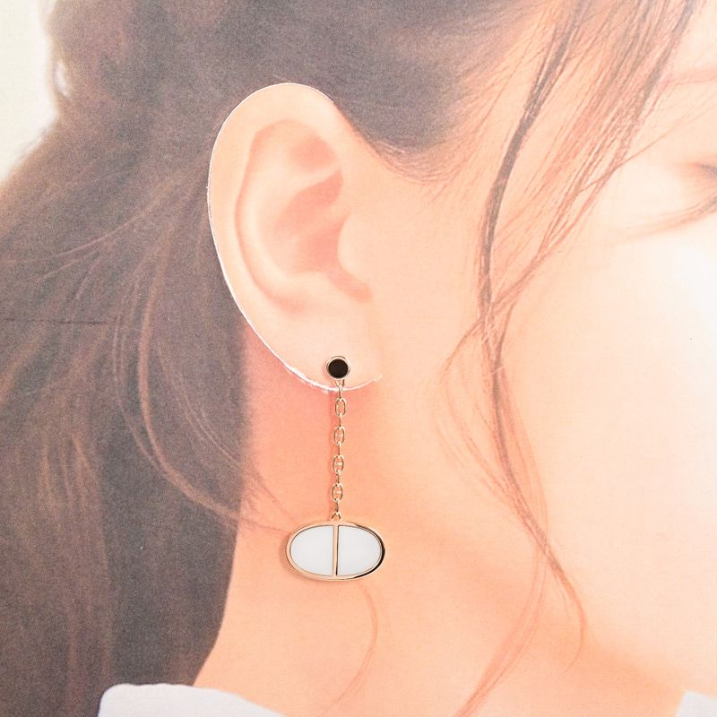 Hermes Earrings Chaine D'ancre Verso