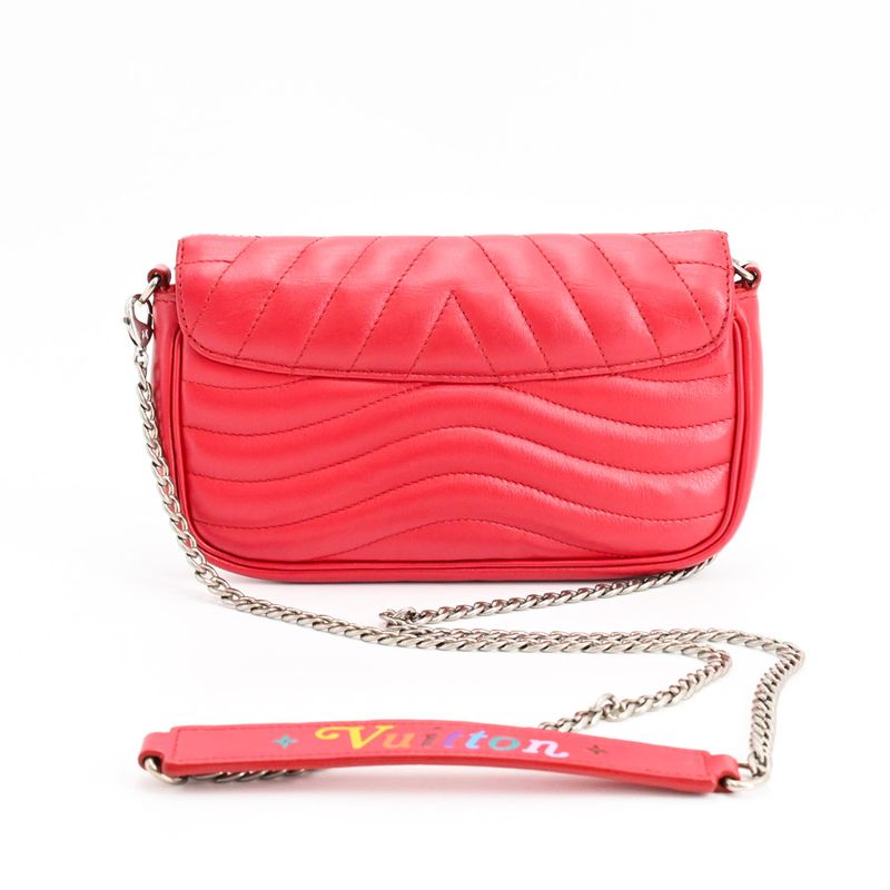 Louis Vuitton Shoulder Bag New Wave Pochette Chain