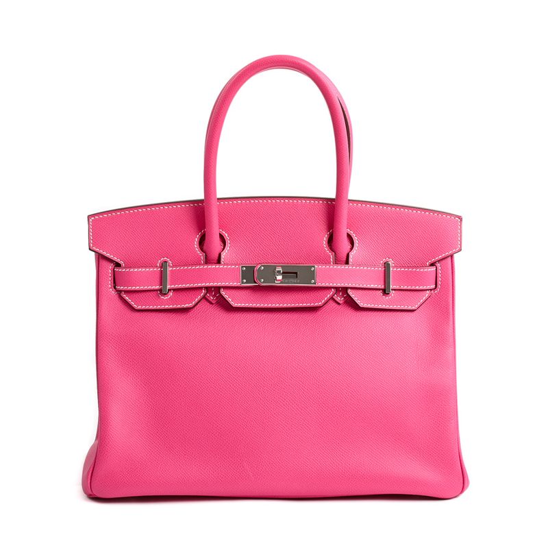 Hermes Handbag Candy Birkin 30 Roseterian Ruby