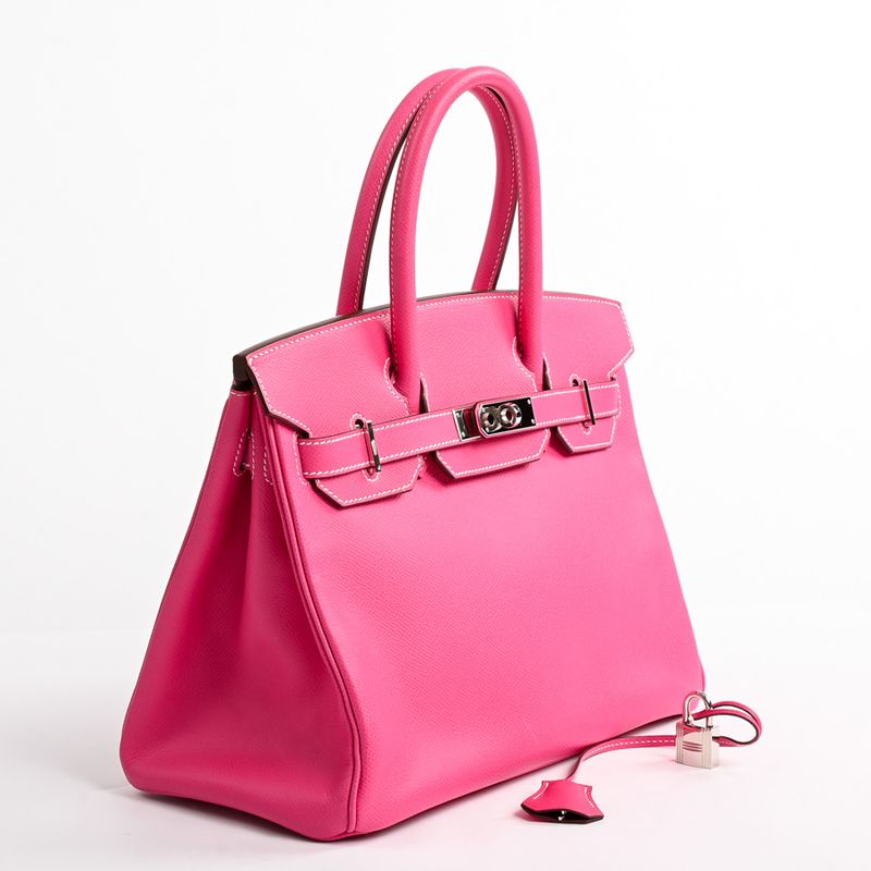 Hermes Handbag Candy Birkin 30 Roseterian Ruby