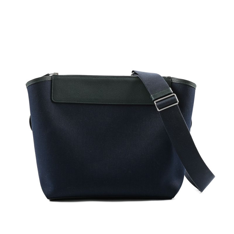 Hermes Shoulder Bag Blue Marine Veil