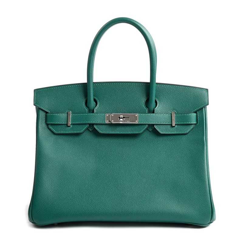 Hermes Handbag Birkin 30 Malachite