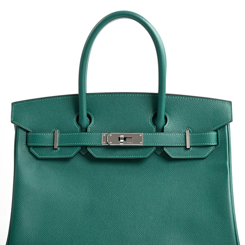 Hermes Handbag Birkin 30 Malachite