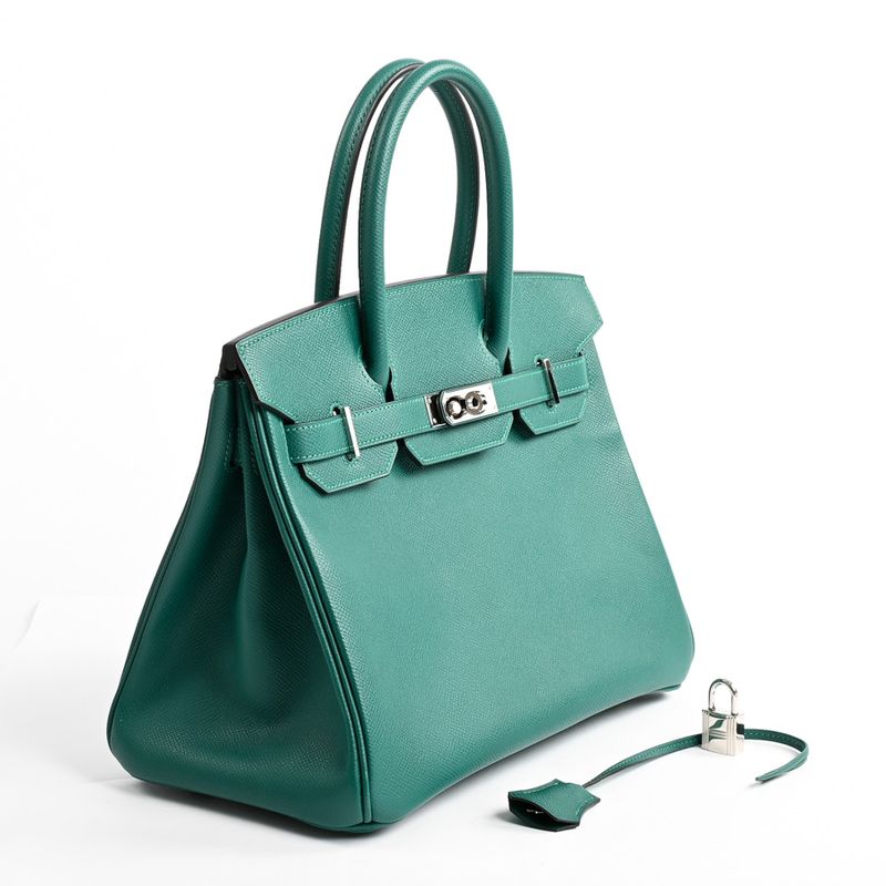 Hermes Handbag Birkin 30 Malachite