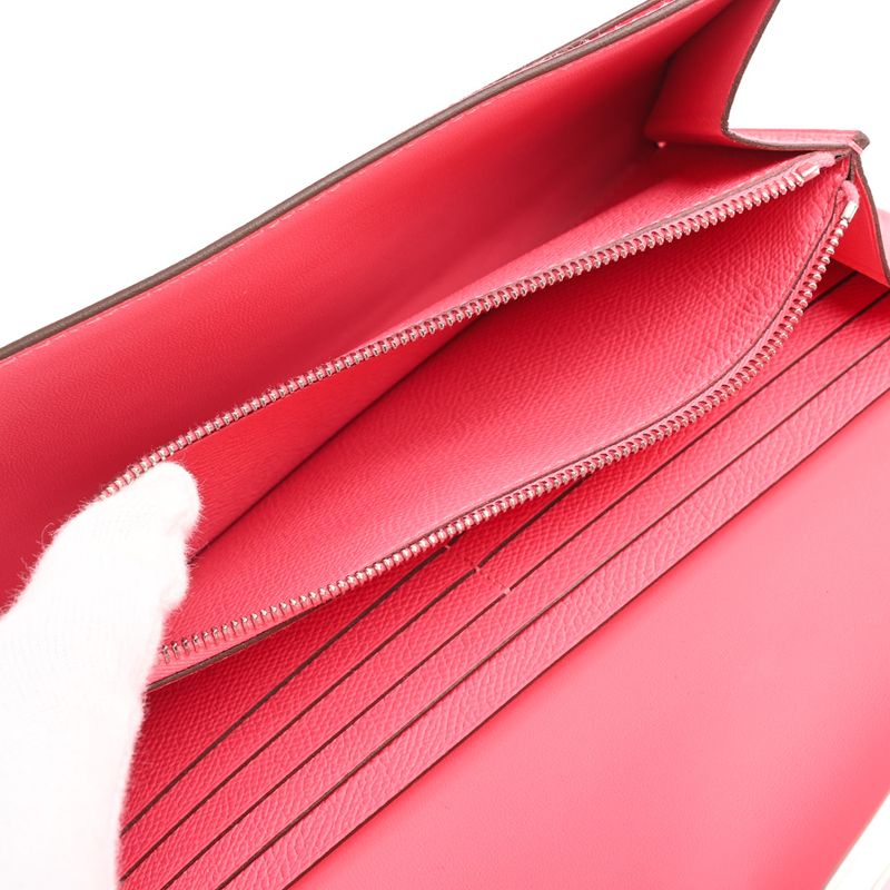 Hermes Shoulder Bag Constance to Go Rose Azale