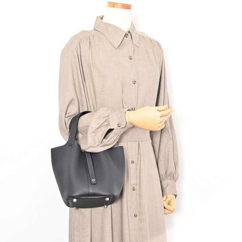 Hermes Handbag Picotin Lock PM Canvas