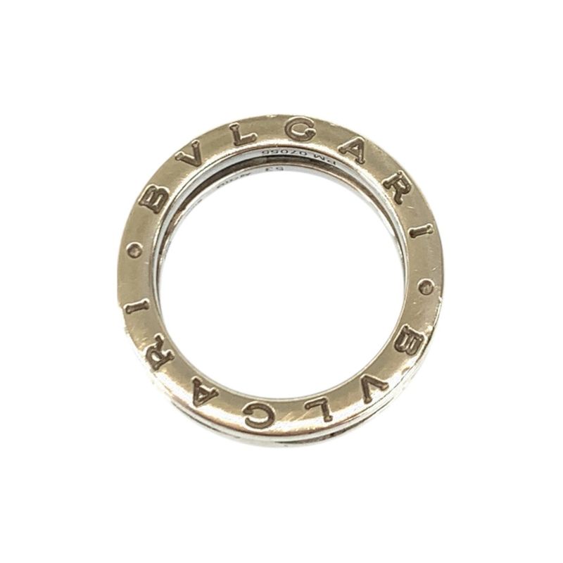 Bvlgari Zero One Save the Children Silver Black Ceramic Ring