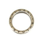 Bvlgari Zero One Save the Children Silver Black Ceramic Ring