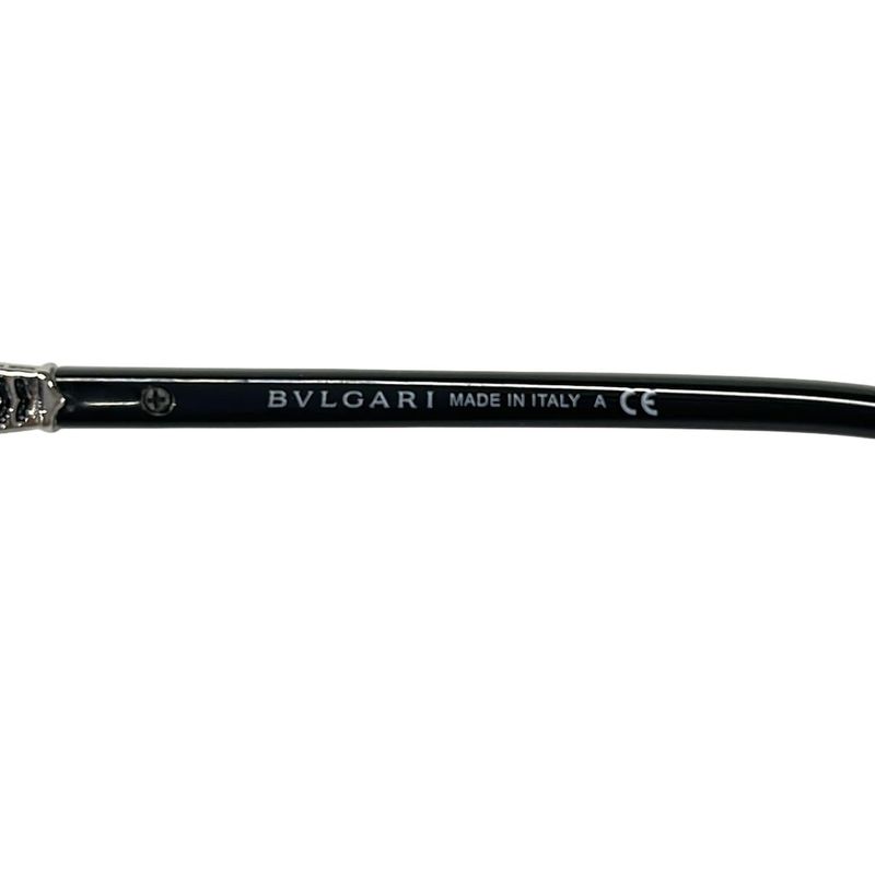 Bvlgari Sunglasses Serpenti Black Silver