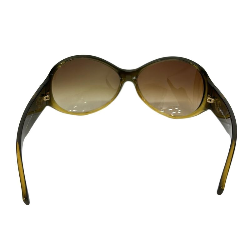 Chanel Sunglasses Brown Dark CC Logo X Dark