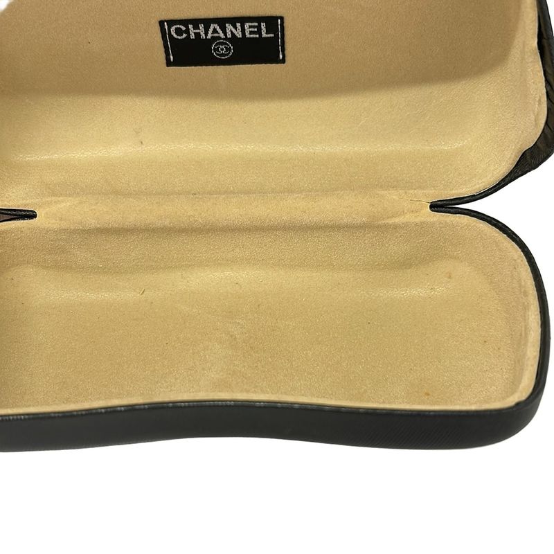 Chanel Sunglasses Brown Dark CC Logo X Dark