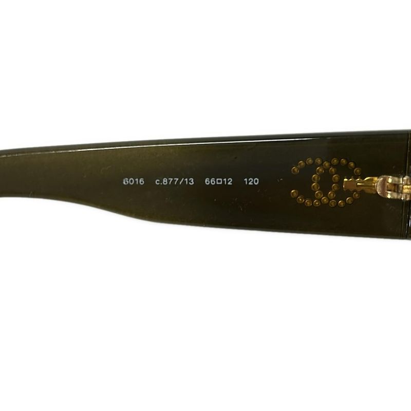 Chanel Sunglasses Brown Dark CC Logo X Dark