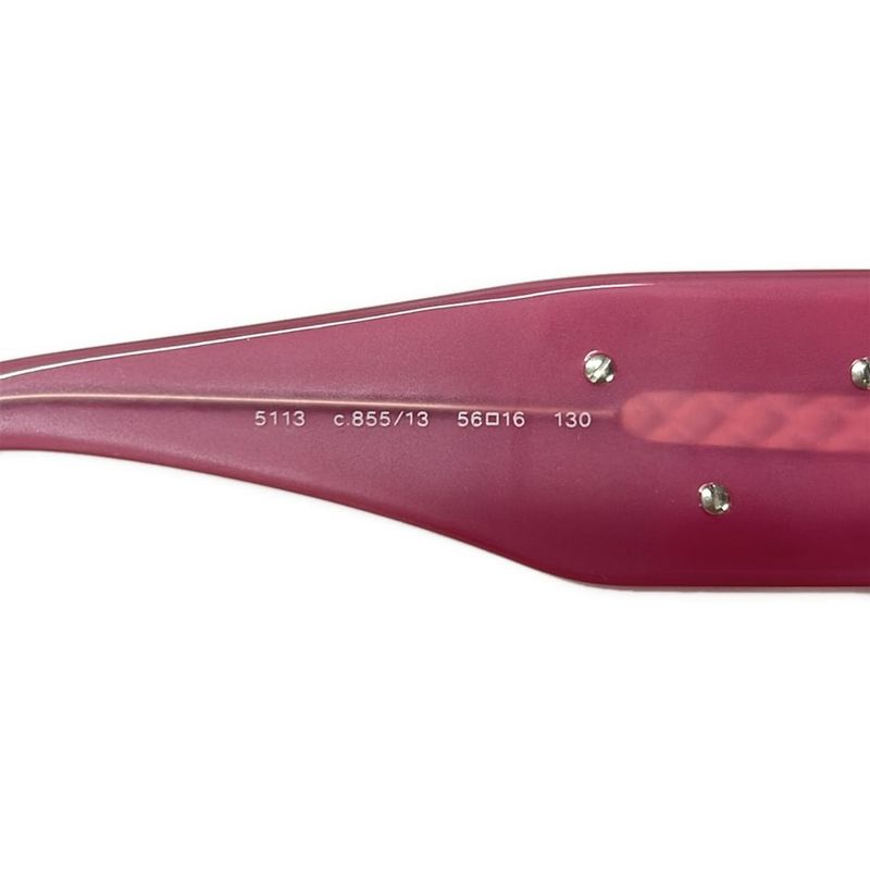 Chanel Sunglasses Dark Brown Gold Pink Camellia Dark X Bold X