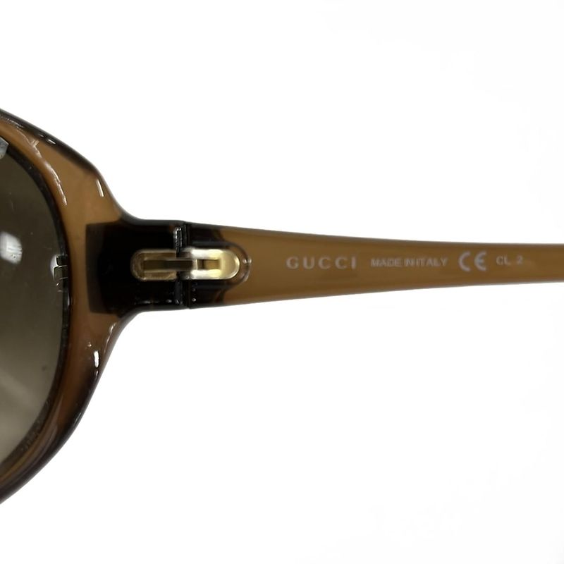 Gucci Sunglasses Dark Brown Gold Dark X X