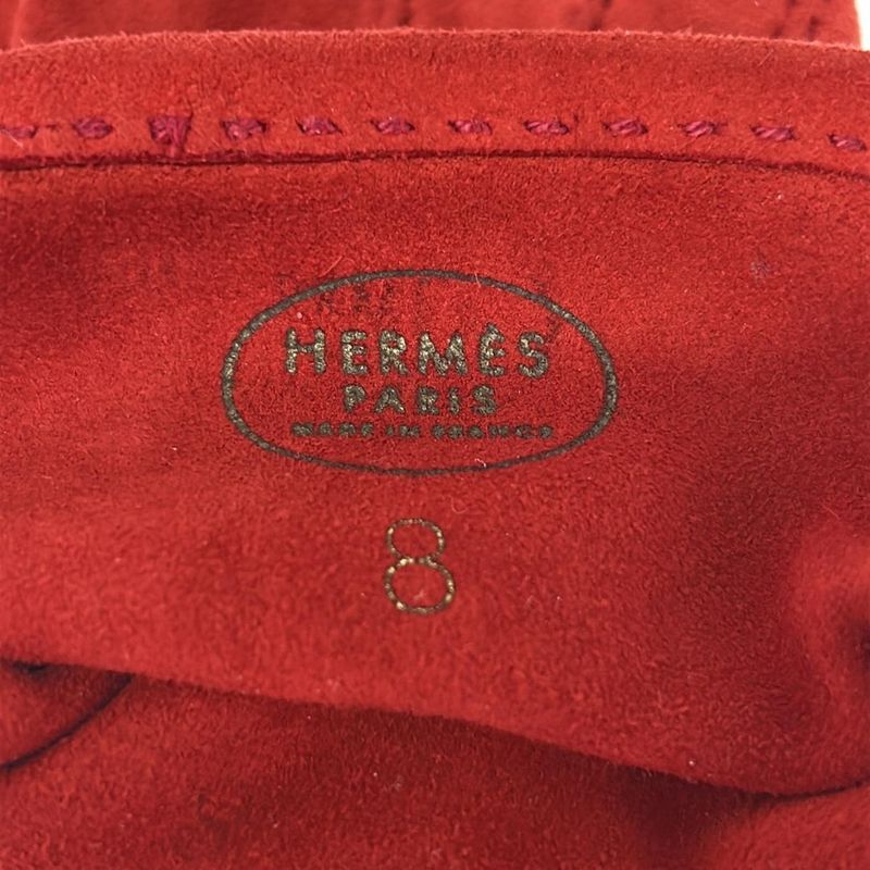 Hermes Gloves Red