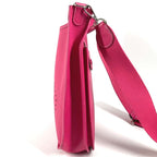 Hermes Shoulder Bag Evelyne 3 GM Epsom Rose Tyrian Pink
