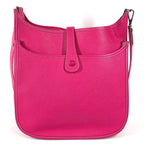 Hermes Shoulder Bag Evelyne 3 GM Epsom Rose Tyrian Pink