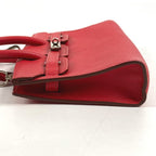 Hermes Handbag Tiny Birkin Leather Red — view 5