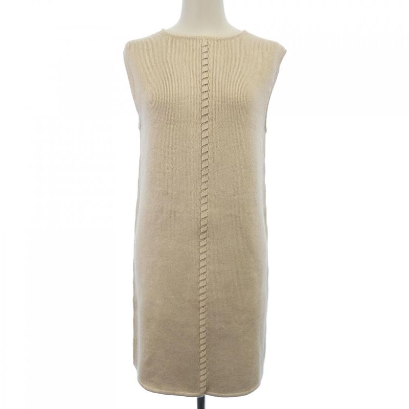 Hermes Dress Beige 36