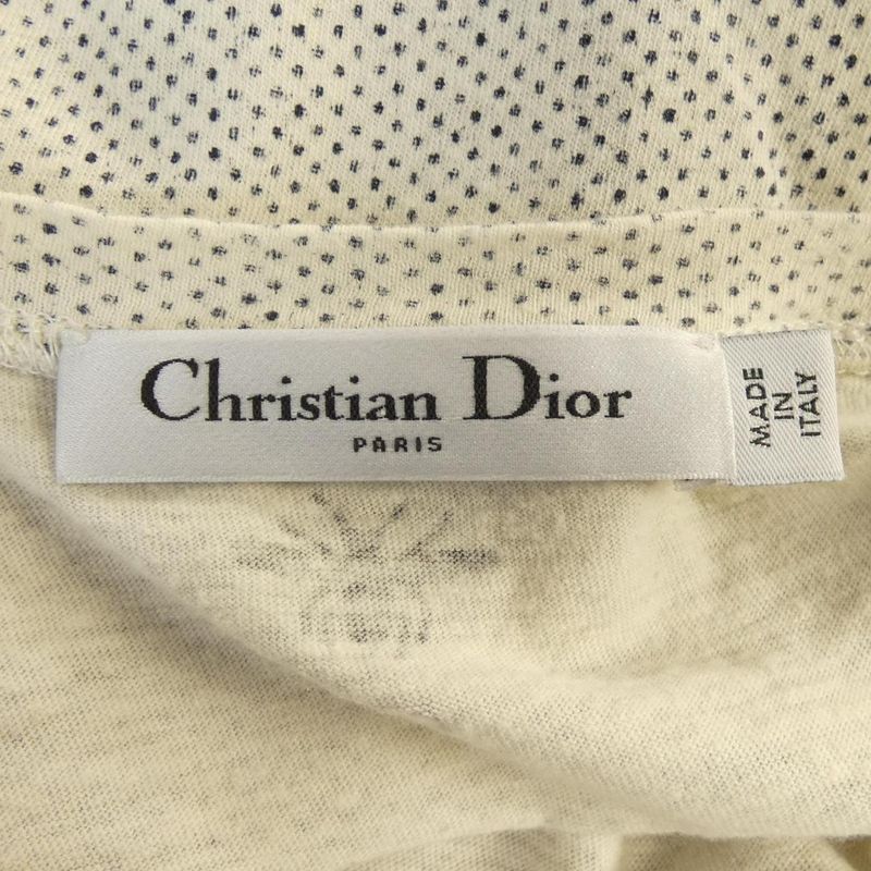 Dior la Justice T-Shirt Beige Navy