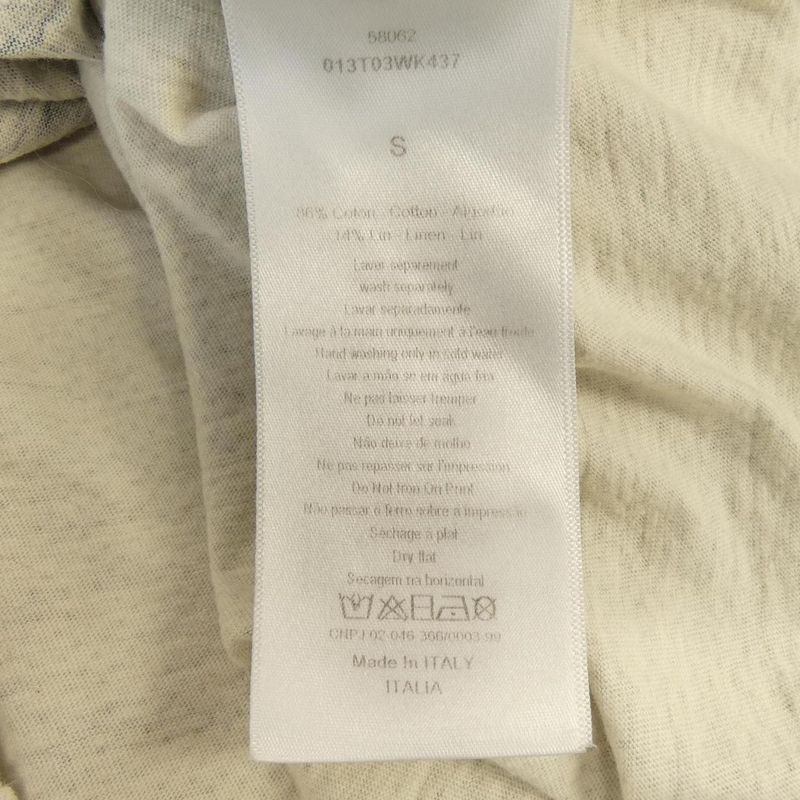 Dior la Justice T-Shirt Beige Navy