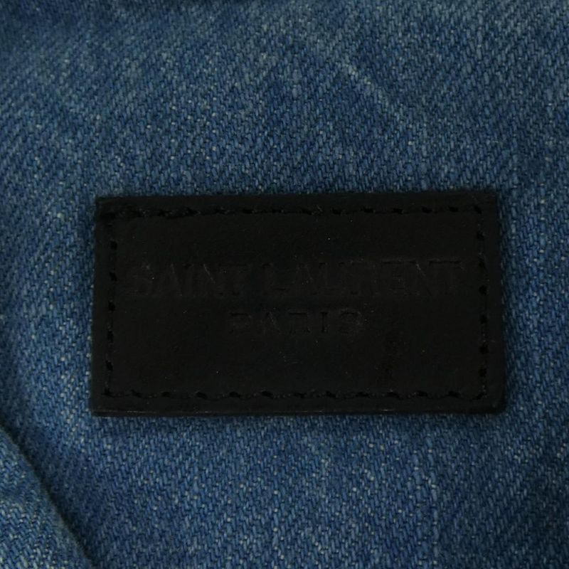 Saint Laurent Denim Jacket Blue