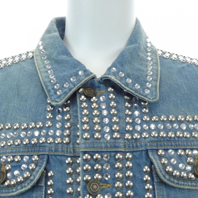 Saint Laurent Denim Jacket Blue