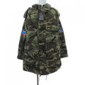Saint Laurent Jacket Camouflage Khaki Style Camouflage