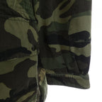 Saint Laurent Jacket Camouflage Khaki Style Camouflage