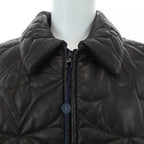 Louis Vuitton Leather Jacket Brown 54