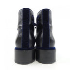 Chanel Lace Up Boots