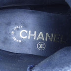 Chanel Lace Up Boots