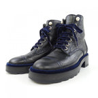 Chanel Lace Up Boots