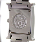 Hermes Watch SS Quartz Dial Color: White Arabic