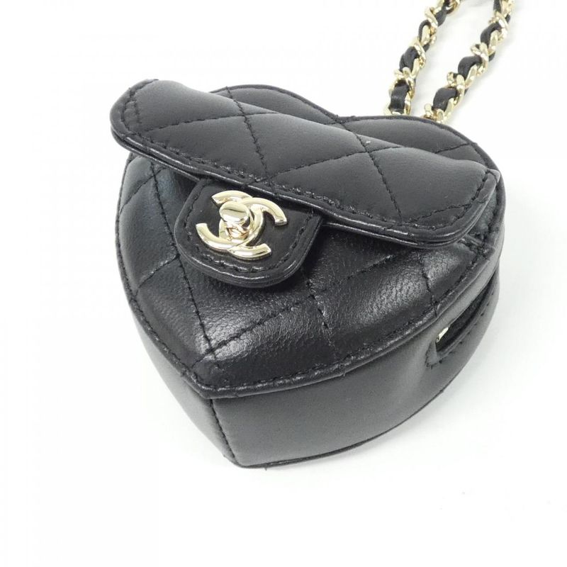 Chanel Bag Charm Black