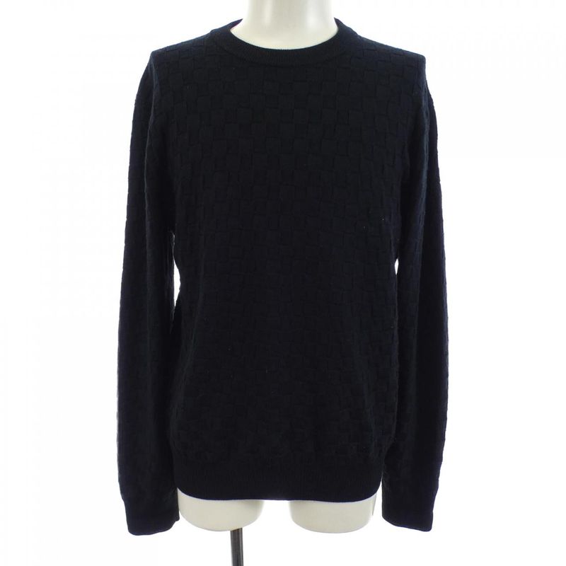 Louis Vuitton Damier Cresque Neck Knit Sweater
