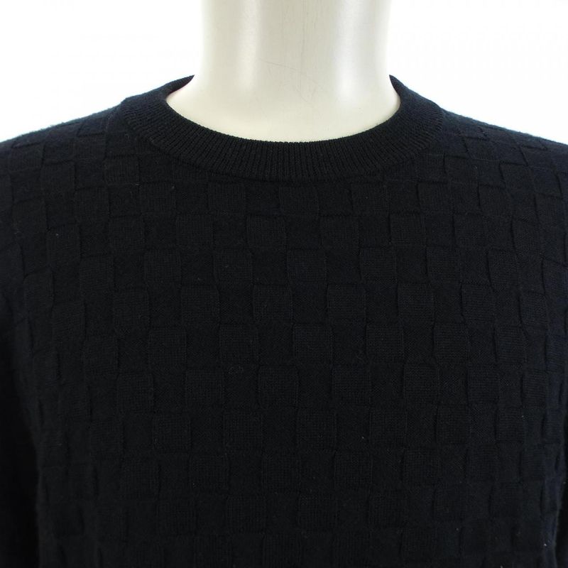 Louis Vuitton Damier Cresque Neck Knit Sweater