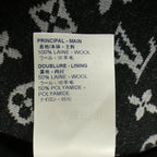 Louis Vuitton Track Top Reversible Monogram Jacket Black Gray