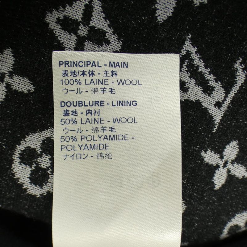 Louis Vuitton Track Top Reversible Monogram Jacket Black Gray