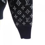 Louis Vuitton Track Top Reversible Monogram Jacket Black Gray