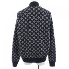 Louis Vuitton Track Top Reversible Monogram Jacket Black Gray