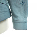 Louis Vuitton Embroidered Denim Jacket Black Blue