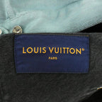 Louis Vuitton Embroidered Denim Jacket Black Blue