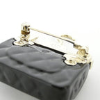 Chanel Brooch Black