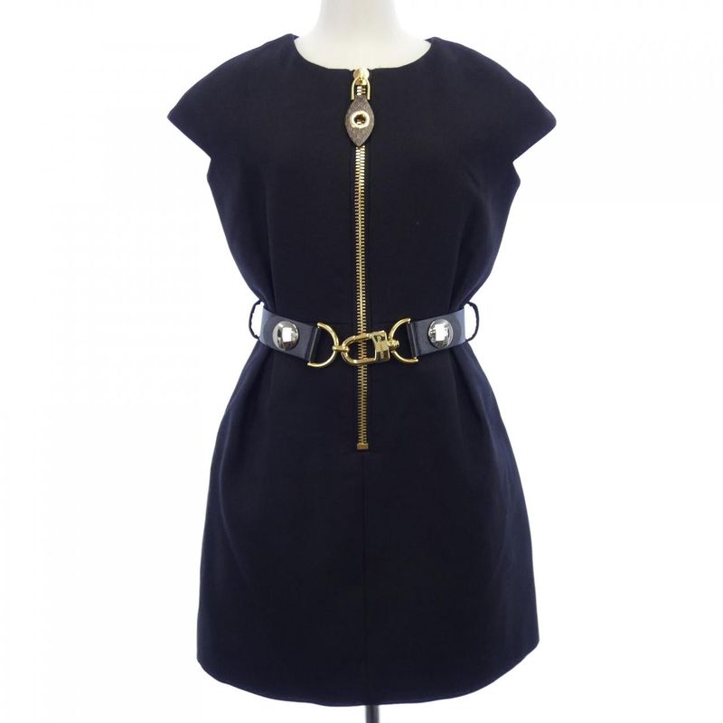 Louis Vuitton Dress Black 34