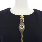 Louis Vuitton Dress Black 34