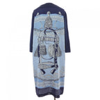 Hermes Bride de Cour Remix Twill Rene Dress